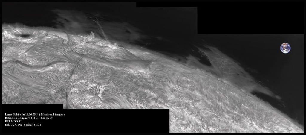 Beeindruckende Teleskopaufnahmen großer Sonnenflecken 2