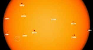 Sonnenflecken 14/12/2014