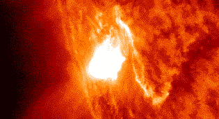 Starker Flare M9.2 am Sonnenrand beobachtet 2