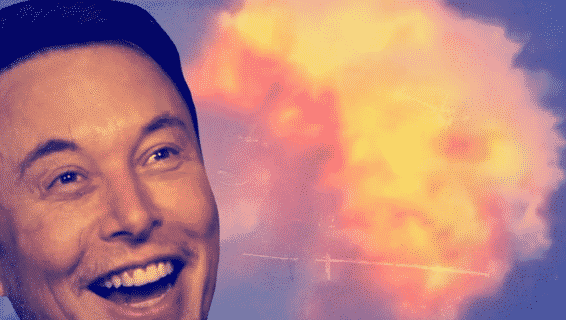 SpaceX-Rakete explodiert - und Elon Musk freut sich! 1