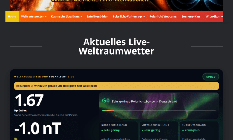 Neues Design und Funktionen auch auf der Startseite